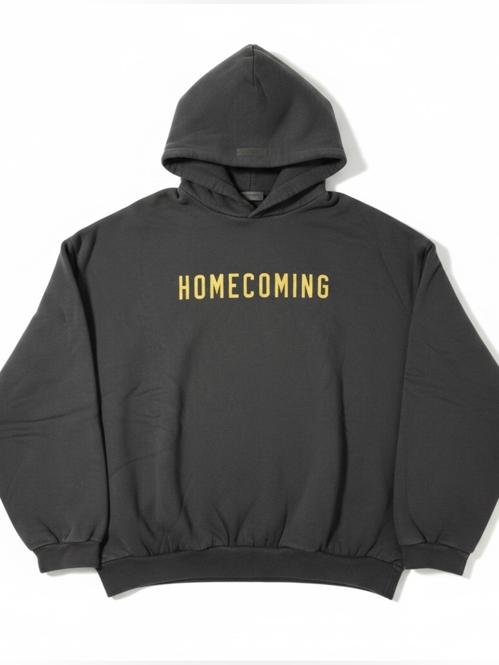 Fear of God Essentials SS25 Heavy Fleece Homecoming Hoodie Black M